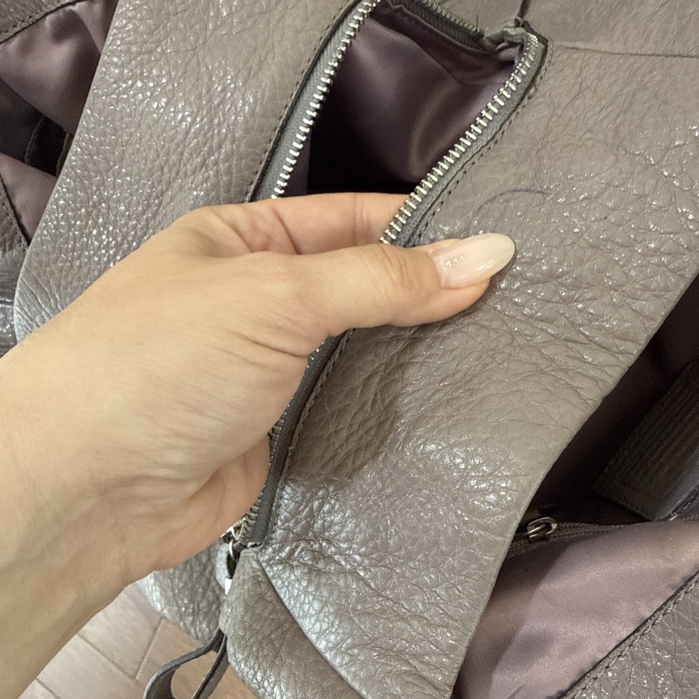 Coach Madison Phoebe Pebbled Leather Triple Compartment Shoulder Bag 26224 Hobo - Picture 11 of 16